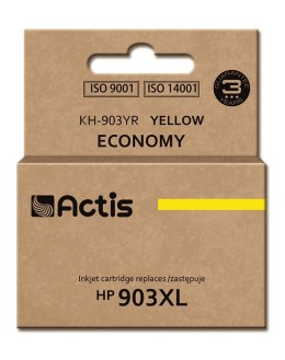 Tusz Actis KH-903YR (zamiennik HP 903XL T6M11AE; Standard; 12ml; żółty) - Nowy Chip