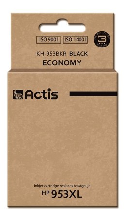 Tusz Actis KH-953BKR (zamiennik HP 953XL L0S70AE; Standard; 50ml; 2000 stron, czarny) - Nowy Chip