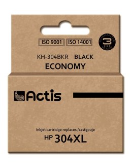Tusz ACTIS KH-304BKR (zamiennik HP 304XL N9K08AE; Premium; 20 ml; czarny)