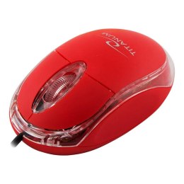 Esperanza Przewodowa mysz Esperanza TM102R Titanium (czerwone)