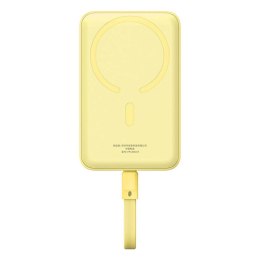 Baseus Powerbank magnetyczny Baseus Magnetic Mini 10000mAh 30W MagSafe (żółty)