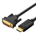 UGREEN Kabel DisplayPort do DVI UGREEN DP103, FullHD, jednokierunkowy, 1,5m (czarny)