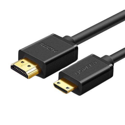 UGREEN Kabel Mini HDMI - HDMI UGREEN HD108 1.5m (czarny)