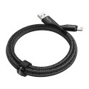 RayCue Kabel USB-A do lightning RayCue CA01 1.2m 2.4A (czarny)