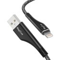 RayCue Kabel USB-A do lightning RayCue CA01 1.2m 2.4A (czarny)