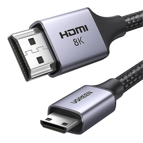 UGREEN Kabel Mini HDMI UGREEN 2m 8k(czarny) HD163 15515