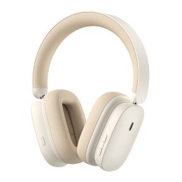 Baseus Słuchawki Bluetooth 5.2 Baseus Bowie H1, ANC (białe)