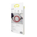 Baseus Kabel Lightning USB Baseus Cafule 2,4A 0.5m (czerwony)