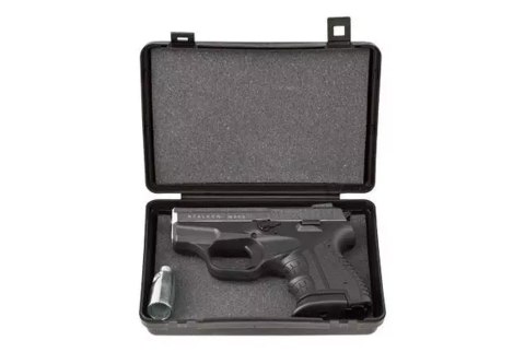 Pistolet hukowy alarmowo sygnałowy STALKER M906 BAS kal. .22 Long Blank (6 mm) Chrom błysk