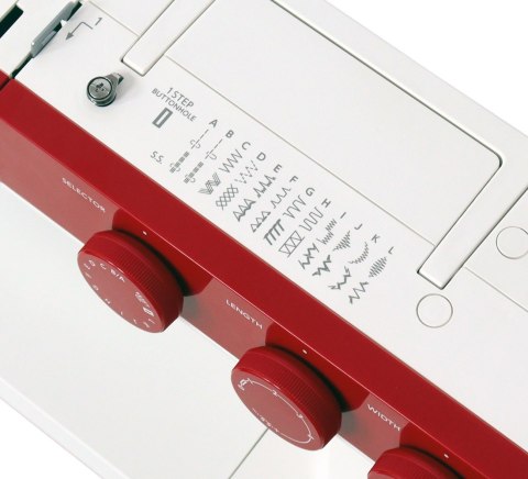 Maszyna do szycia Janome 1522 RD Czerwona (WYPRZEDAŻ)