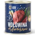 John Dog BERRY Adult wołowina z borówkami 800g