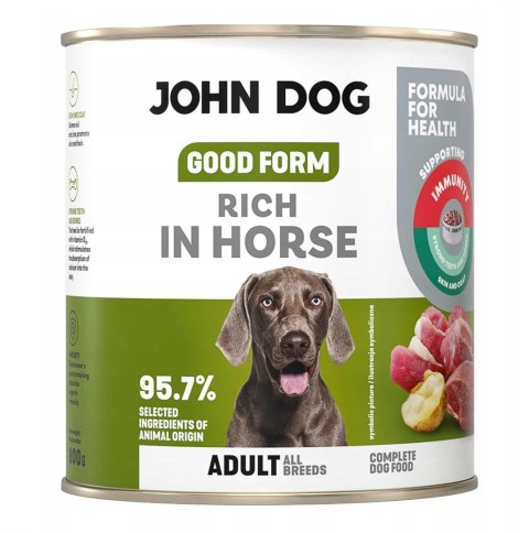 John Dog GOOD FORM DOROSŁY KONINĘ KARMA 800g