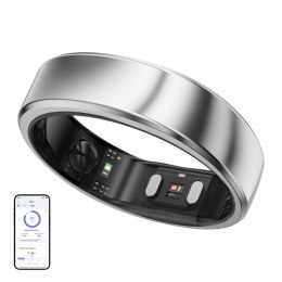 RingConn Smartring RingConn Air Gen 2 r. 8 (srebrny galaxy)
