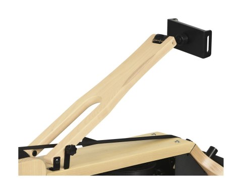 Wioślarz wodny drewniany MERACH MR-902/YS, bluetooth&app, naturalny kolor drewna (WYPRZEDAŻ)