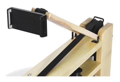 Wioślarz wodny drewniany MERACH MR-902/YS, bluetooth&app, naturalny kolor drewna (WYPRZEDAŻ)