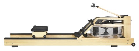 Wioślarz wodny drewniany MERACH MR-902/YS, bluetooth&app, naturalny kolor drewna (WYPRZEDAŻ)