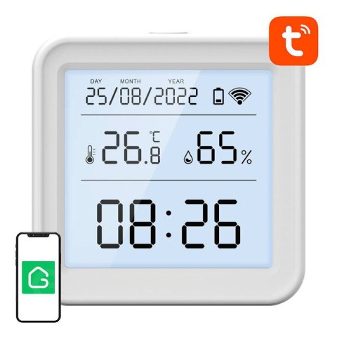 Gosund Inteligentny czujnik temperatury i wilgotności WiFi Gosund S6 LCD Tuya