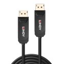 Hybrydowy kabel światłowodowy LINDY 50 m DisplayPort 2.0 UHBR10