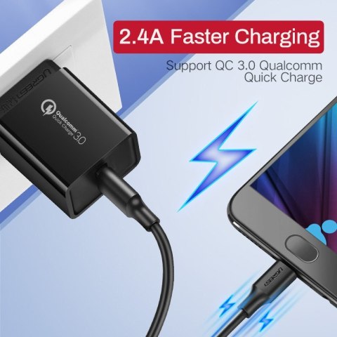 UGREEN Kabel UGREEN US289 USB-A-micro USB 2m (biały)