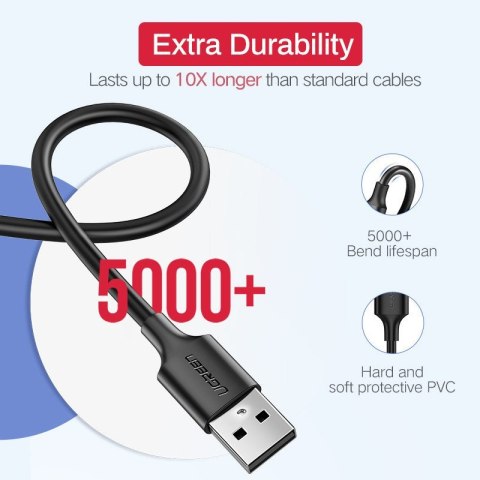 UGREEN Kabel UGREEN US289 USB-A-micro USB 2m (biały)