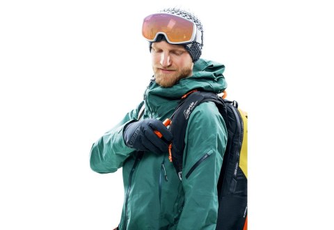 Deuter Alproof Lite 22 turmeric/black - plecak lawinowy