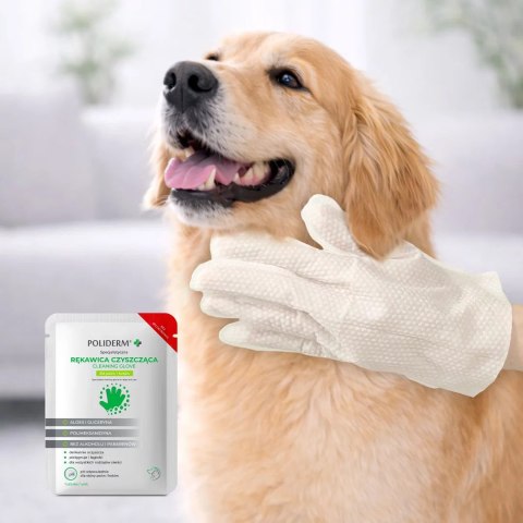 JM SANTE POLIDERM RĘKAWICA CZYSZCZĄCA 1SZT