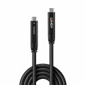 Hybrydowy kabel LINDY USB 3.2 Gen 1 i DP 1.4 Type-C o długości 8 m