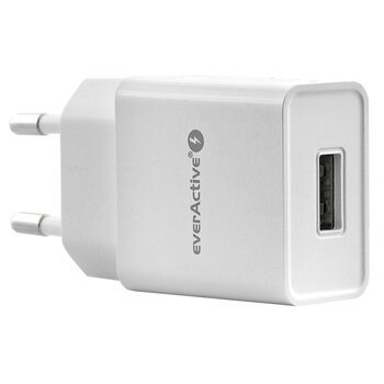 Ładowarka sieciowa everActive SC-200 (USB; kolor biały)