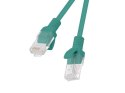 Patchcord UTP Lanberg PCU5-10CC-0050-G (RJ45 - RJ45 ; 0,50m; UTP; kat. 5e; kolor zielony)