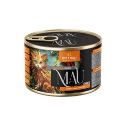 MAU P&F kaczka z mango i dziką różą - kar.dla kociąt  185g
