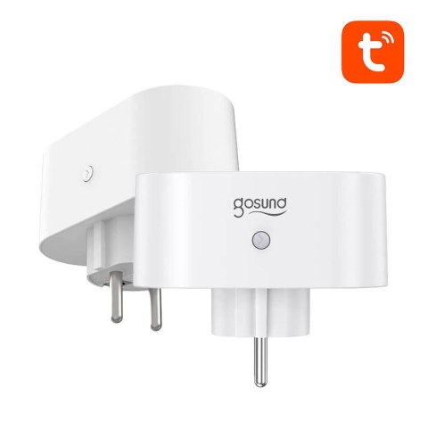 Gosund Podwójne inteligentne gniazdko WiFi Gosund SP211, 2 sztuki 3500W (dwupak) Tuya