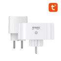 Gosund Podwójne inteligentne gniazdko WiFi Gosund SP211, 2 sztuki 3500W (dwupak) Tuya