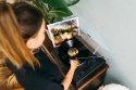 Lenco LS-430BK obrotowy talerz gramofonu Gramofon z napędem pasowym Czarny