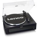 Lenco LS-430BK obrotowy talerz gramofonu Gramofon z napędem pasowym Czarny