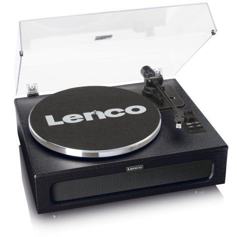 Lenco LS-430BK obrotowy talerz gramofonu Gramofon z napędem pasowym Czarny