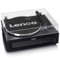 Lenco LS-430BK obrotowy talerz gramofonu Gramofon z napędem pasowym Czarny
