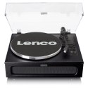 Lenco LS-430BK obrotowy talerz gramofonu Gramofon z napędem pasowym Czarny