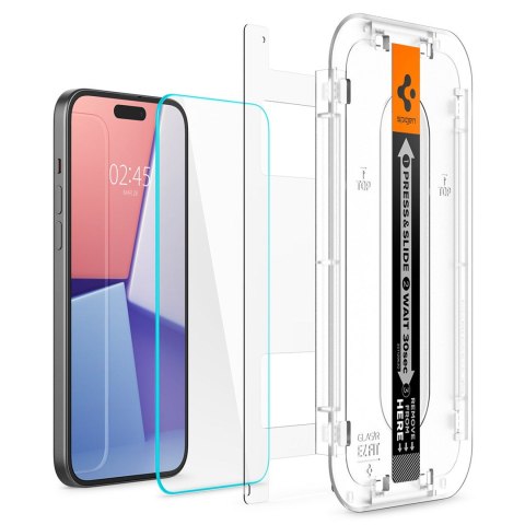 Spigen AGL06903 ochraniacz na ekran / tył telefonu Przezroczysta ochrona ekranu Apple 2 szt.