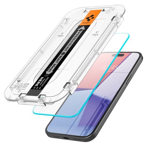 Spigen AGL06903 ochraniacz na ekran / tył telefonu Przezroczysta ochrona ekranu Apple 2 szt.