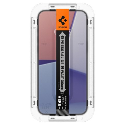 Spigen AGL06903 ochraniacz na ekran / tył telefonu Przezroczysta ochrona ekranu Apple 2 szt.