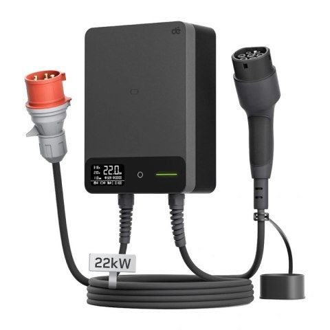 Dé Ścienna ładowarka samochodowa Wallbox dé 22kW, 7m