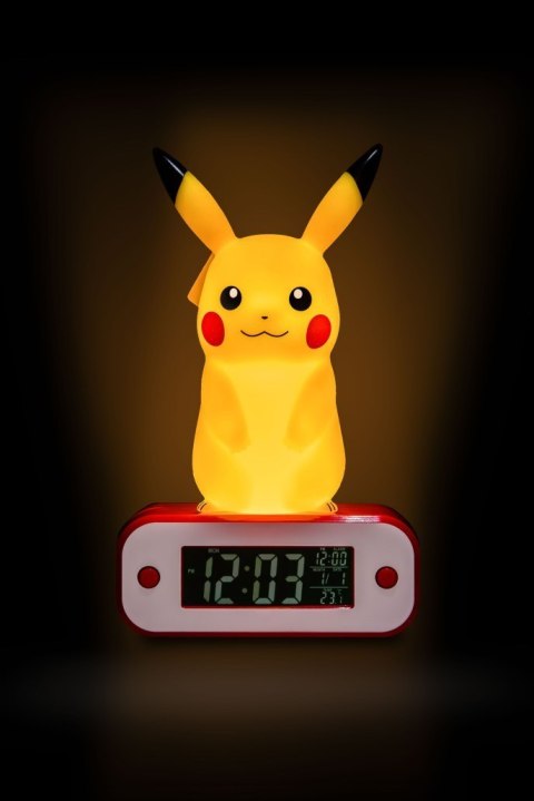 TF POKEMON LIGHT-UP ALARM CLOCK - PIKACHU