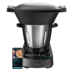 Cecotec 04341 robot kuchenny 1600 W 3,3 l Czarny, Stal nierdzewna Wbudowane wagi