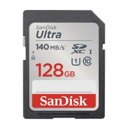 SanDisk Karta pamięci SanDisk ULTRA SDXC 128GB 140MB/s UHS-I Klasa 10