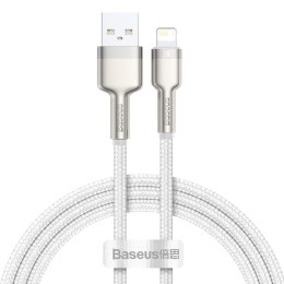 Baseus Kabel USB do Lightning Baseus Cafule, 2.4A, 1m (biały)