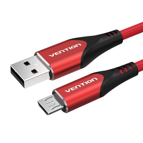 Vention Kabel USB 2.0 do Micro-B USB Vention COARG 1.5m (czerwony)