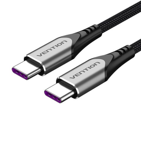 Vention Kabel ładowania USB-C do USB-C Vention, TAEHF, PD 5A, 1m (czarny)