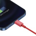 Baseus Kabel USB do Lightning Baseus Superior Series, 2.4A, 1m (czerwony)