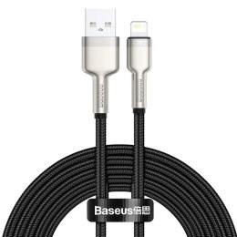 Baseus Kabel USB do Lightning Baseus Cafule, 2.4A, 2m (czarny)