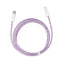 Baseus Kabel USB-C do Lightning Baseus Dynamic Series, 20W, 1m (fioletowy)